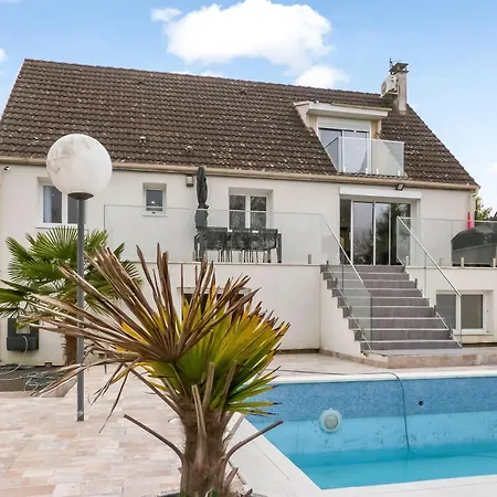 Villa Grande T6 Avec Piscine A 30 Min De Disneyland Paris *
